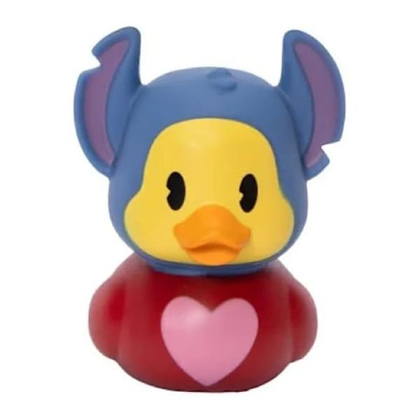 Just Play, Valentines Stitch Duck Bath Toy, 3 Inches