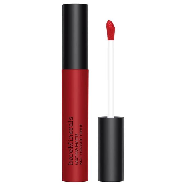 bareMinerals Bare Minerals Mineralist Matte Liquid Lip Collar Passionate For A Sophisticated Adult Face Burgundy Red 3.5mL