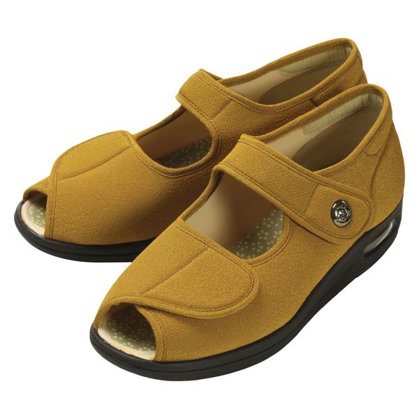 Marianne Women's Care Shoes, Aya Crepe, yellow (mustard)