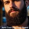 ZUSING Derma Roller for Beard Hair Face Microneedle Roller 0.25mm for Beauty