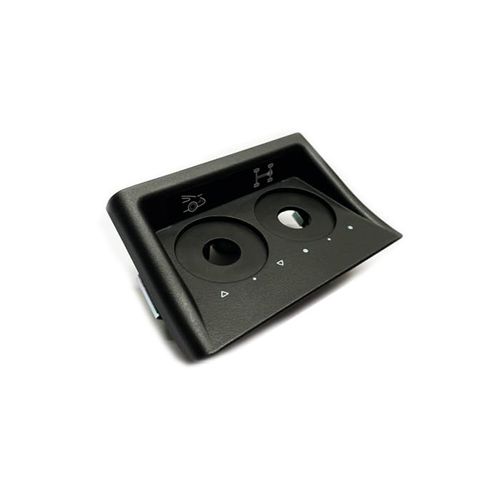 Ormaxauto Ormax Switch Holder for Porsche 964 C2 C4 RS Double Switch Spoiler Diff 96455227104DB, black