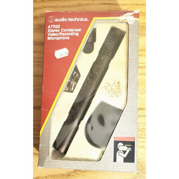 ATR25 AUDIO-TECHNICA STEREO CONDENSER VIDEO/RECORDING MICROPHONE