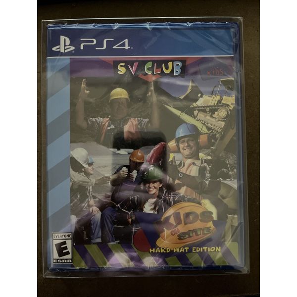 NEW SV Club Kids On Site: Hard Hat Edition (Sony PlayStation 4) PS4 SEALED