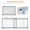 72" Slide-Adjust Freestanding Pet Gate for Small Dogs Indoor