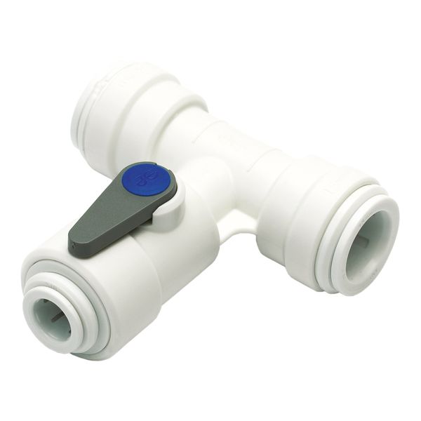 JG Speedfit ASV4 Angle Stop Valve, White, 15 x 3/8-Inch