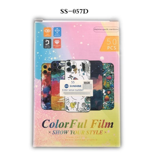 Film Protection Hydrogel TPU Soft HD SS-057 - 50 Pcs (Code SUNSHINE)