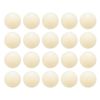 sourcing map 20pcs Nylon Bearing Balls 1" 25.4mm Solid Plastic Balls, Precision Mini Nylon Balls