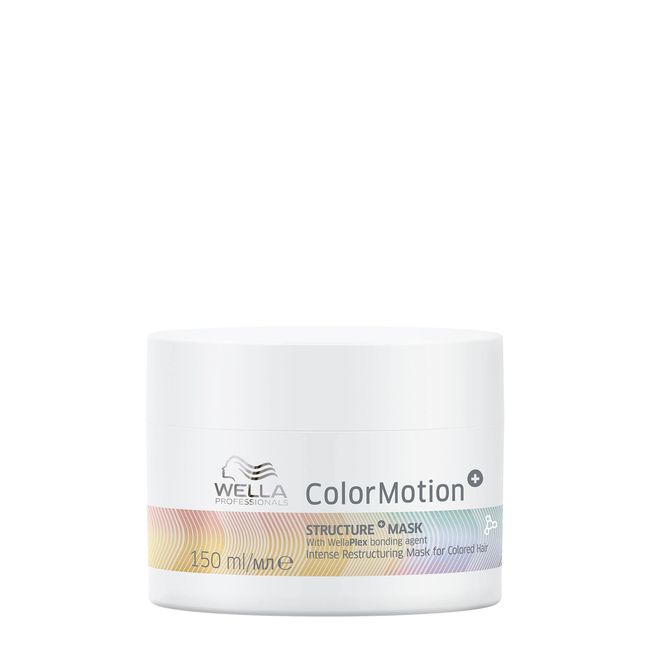 Wella Professionals ColorMotion+ Structure+ Mask, Intense and Deep Conditioning Hair Treatment, Fortifies Hair Structure, 5.07oz