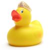 Princess Bath Duck I Squeaky Duck I L: 7.5 cm