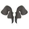 OGK KABUTO ASAGI Cheek Pad Set [Dark Gray] L (20mm)