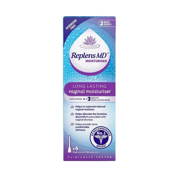 Vaginal Moisturiser x6 | Soothing Immediate Effect from Dryness x2