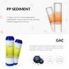 iSpring Filter Replacement for Standard Reverse Osmosis RO Filter Systems 4 Pack
