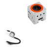 BoxWave Cable Compatible with M5Stack ATOMS3R Camera Kit M12 - AllCharge miniSync, Retractable, Portable USB Cable - Jet Black