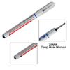 Permanent Marker for 0.7-1 mm Extra Long Tip Marker Pen Black (8PCS)