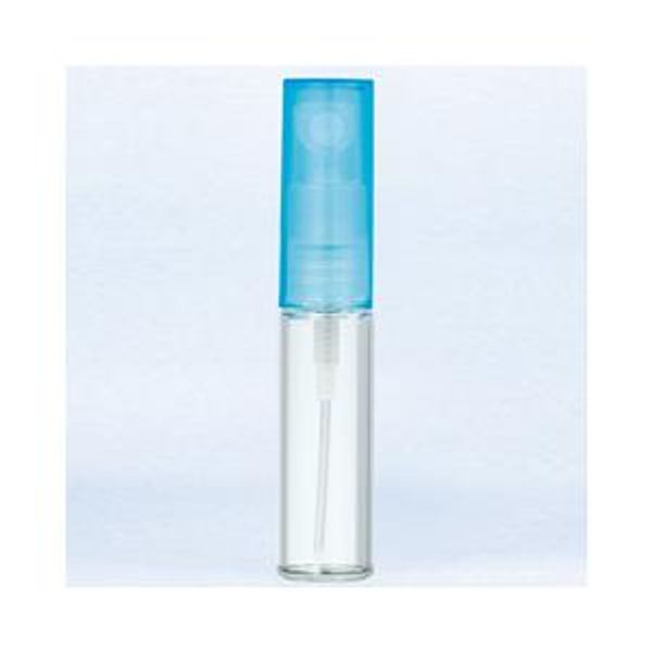 Yamada Atomizer Perfume Glass Atomizer Simple 4326 Clear Bottle/Cap Blue 4ml YAMADA ATOMIZER