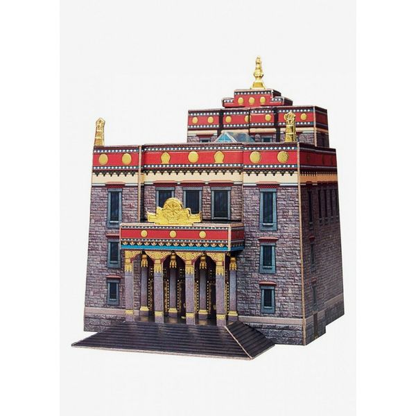 3D Puzzle Construction Kit Cardboard Building Datsan Gunzechoinei Toy # 413