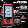 TENS EMS Muscle Stimulator Pain Relief Device Back Neck Sciatica Therapy Red New