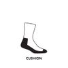 Darn Tough Coolmax Zuni Micro Crew Cushion Sock - Women's Light Gray Medium…