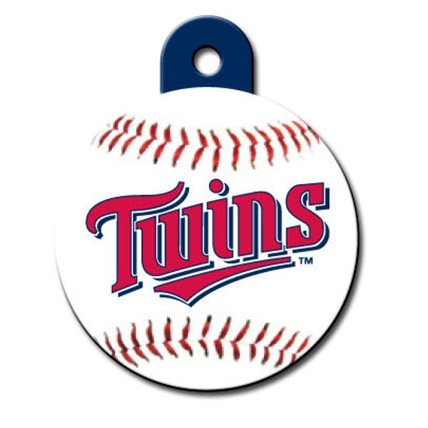 Engraved MLB Minnesota Twins Pet ID Tag fast ssh