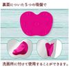 Lumiele Silicone Mat for Brush Washing, Makeup Brush, Cleaning Mat, Mat, Brush, Cleaning Brush, Makeup Brush, Brush Cleaning (Black)