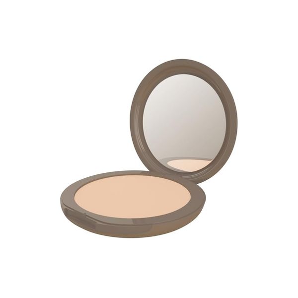 Neve Cosmetics fondotinta compatto con specchietto incorporato Flat Perfection levigante, coprenza media | "Light Neutral"