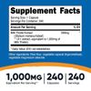 Milk Thistle 1000mg Equivalent 5X240 Vegetarian Caps Nutricost