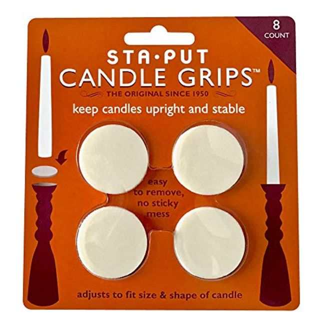 Sta-Put Candle Grips (8 Pack)