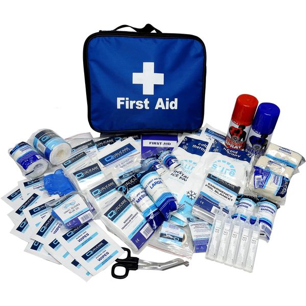 Qualicare Touchline Elite Professional Pro Sports Training First Aid Kit Bag