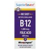 Methylcobalamin B-12, Folic Acid, 60 Instant Dissolve Tablets