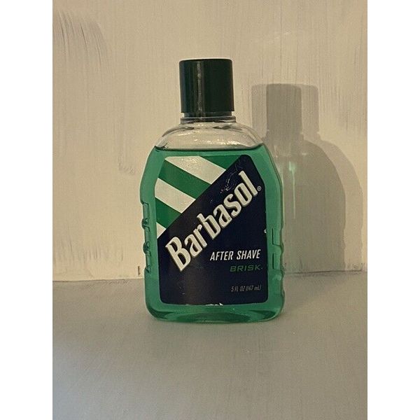 1 Barbasol After Shave Lotion BRISK for Smooth Fresh, Skin 5oz ea. USA New!