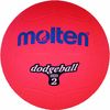 Molten Unisex's Dodgeball Ball, Red, 310 g, Ø 200mm