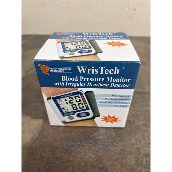 North American Wellness + WrisTech Blood Pressure Monitor (WBP008581)