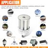 80W LED Corn Bulb Light Mogul Base 5000K Replacement 400W MH HPS Warehouse Lamp
