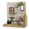 miniature kit natural house sun terrace