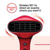 Revlon Airflow Control Dryer || Compact Dryer with Rotating Built-in Concentrator and Curl-Enhancing Diffuser, 2000W || RVDR5320