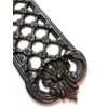 Cast Iron Push Finger Plate Lattice Design