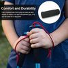 4Pcs Walking Cane Hand Grips - Black Foam Replacement for Offset Canes