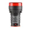 Heschen 22mm LED Indicator Pilot Light, AD16-22D/S, 12VDC 20mA, Red Light Colour, 5Pack