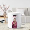 Absolute Filth Ceramic Coffee Mug, 330ml, White with Pink Text Design