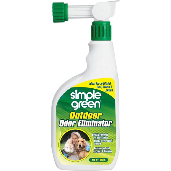 Pet Odor Eliminator for Artificial Grass & Patio, 32 oz Hose Sprayer