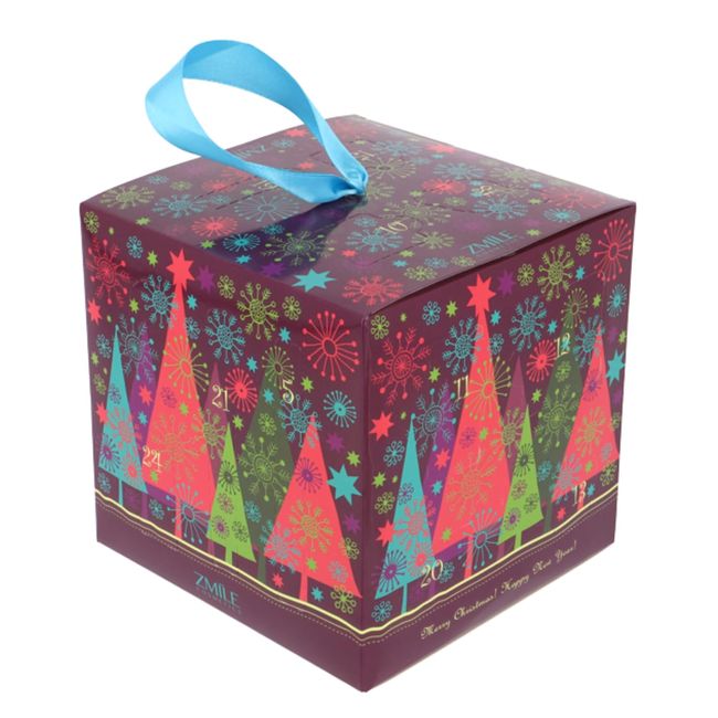 ZMILE Cosmetics Beauty Advent Calendar 'Cube' Christmas Trees - Vegan Cosmetics