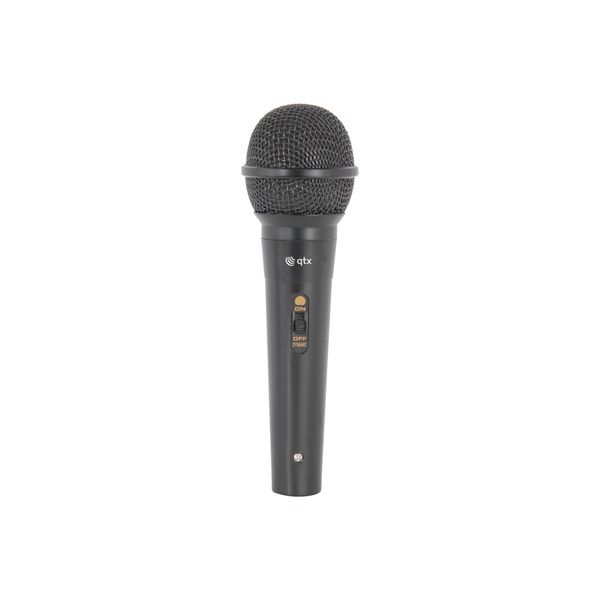 Qtx Handheld Dynamic Microphone Black