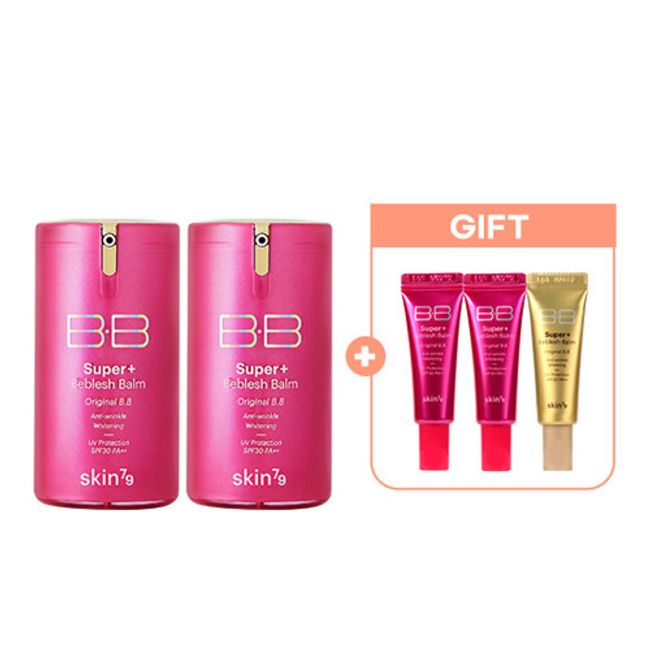 Skin 79 [Skin 79] Super Plus Bblesh Balm Pink BB 40ml x 2 BB 7g