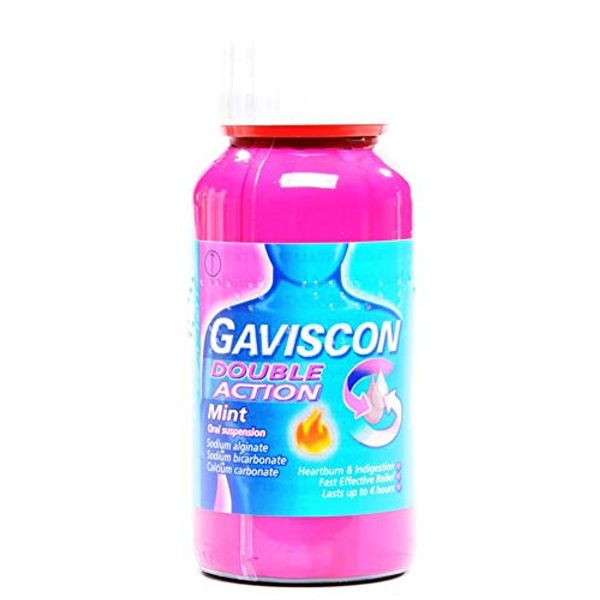 Gaviscon Indigestion and Heartburn (Double Action Mint 2 x 150ml)