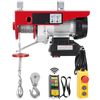 Electric Hoist Crane Winch 440 lbs 328 ft Wireless & 14 ft Wired Remote