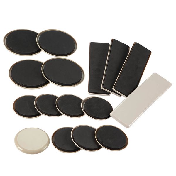 Furniture Sliders, Set of 16