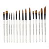 Studio 22 Titanium Series Watercolour Paint Brush Collection Set 15pc
