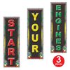 Beistle Racing Cutouts Party Accessory