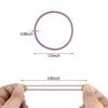 100 Pcs Elastic Hair Ties, Hair Accessories, Elastic Hair Bands Ponytail Holders, Hair Bobbles Hair Bands for Girls, Women, Kids (Dark Blue)