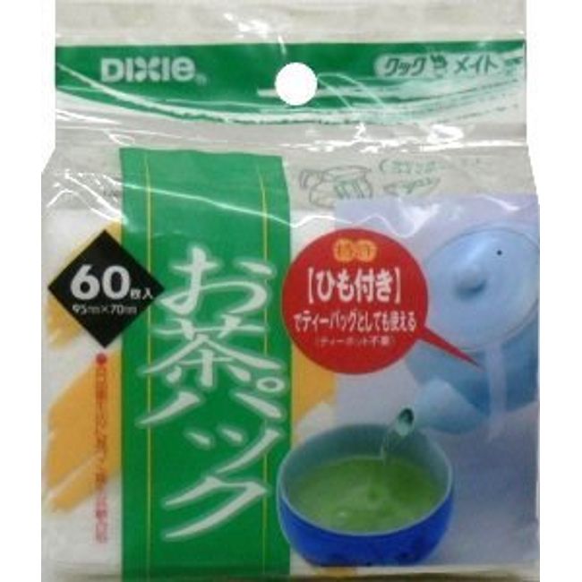 Tea Packs with Drawstring, 60 Count